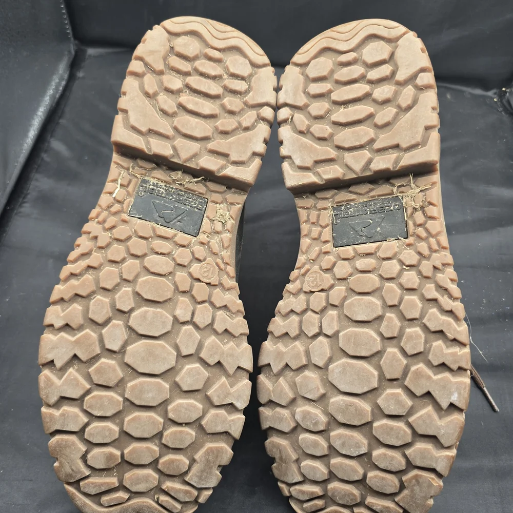 Ozark Trail Brown and Black Hiking Boots with‎ Rugged Design